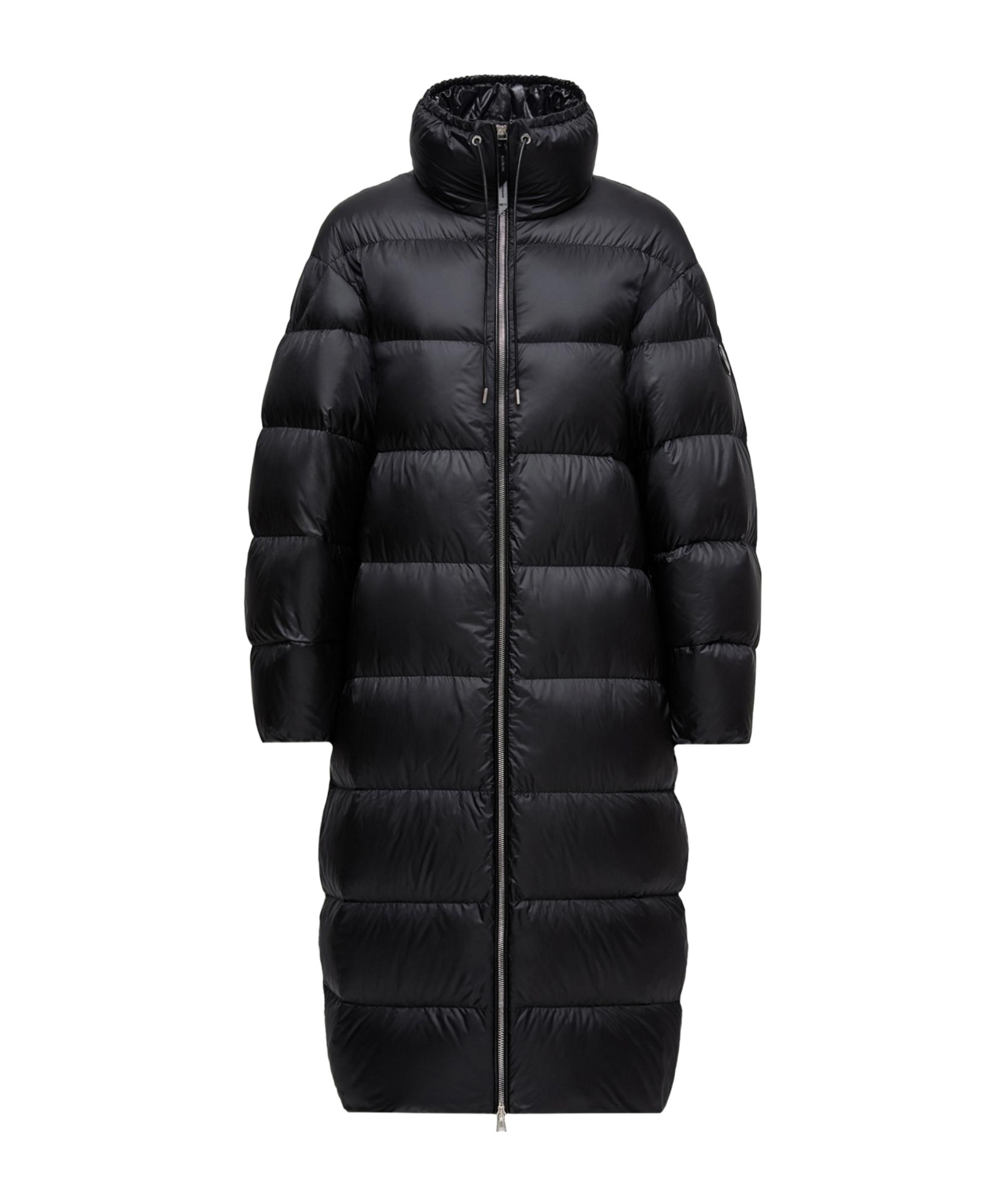 Moncler X Ee72 By Edward Enninful Thiol Long Down Coat In Black