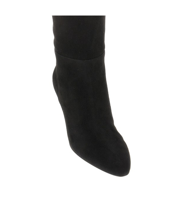 Gianvito Rossi Knee-high Pointed-toe Boots In Black