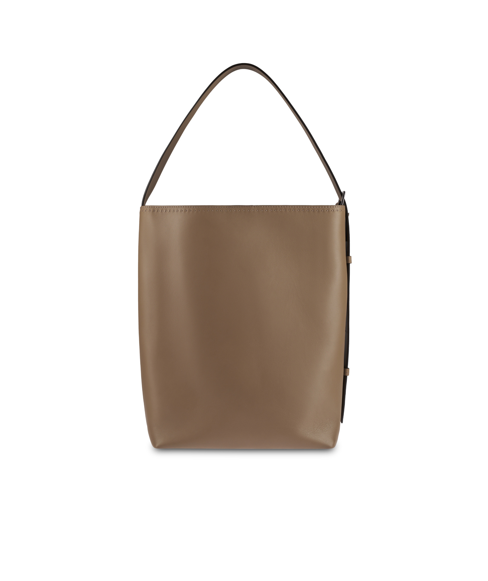 Max Mara Single Handle Shoulder Bag In Brown