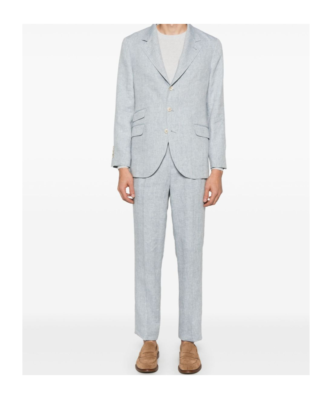 Brunello Cucinelli Long-sleeved Sweater In White
