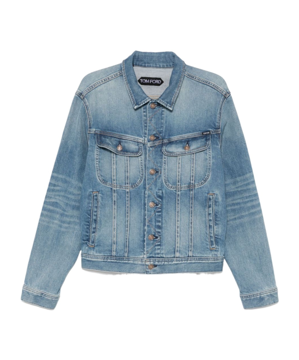 Tom Ford Casual Jacket With Waist Tabs And Pockets