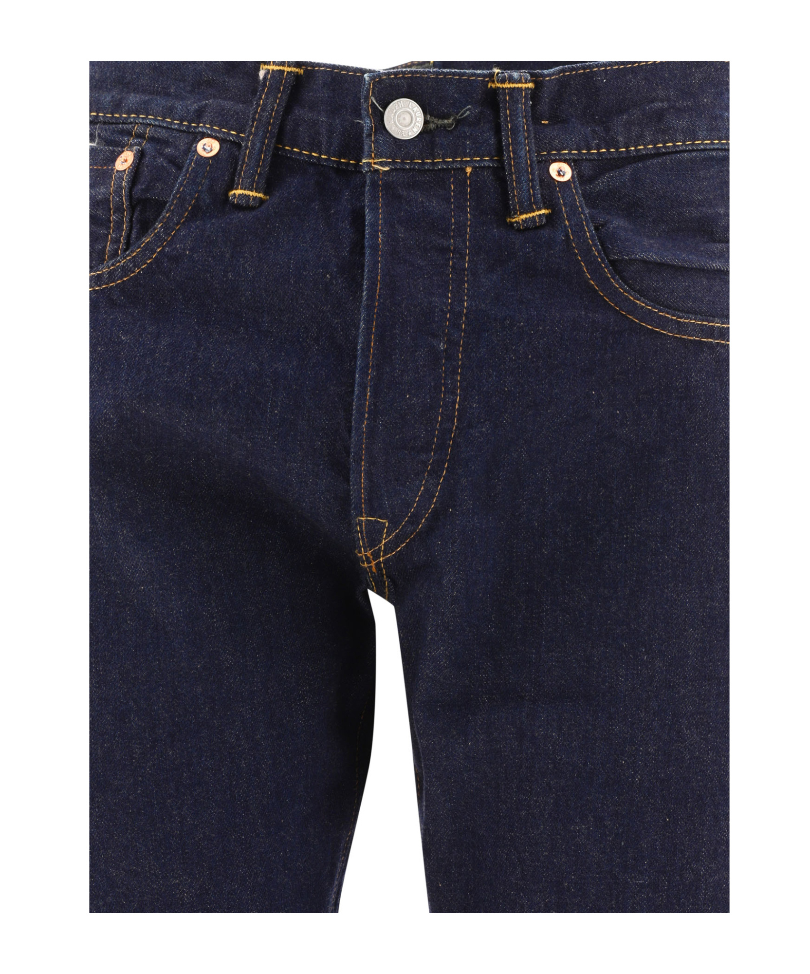 Rrl Belt-loop Jeans In Black