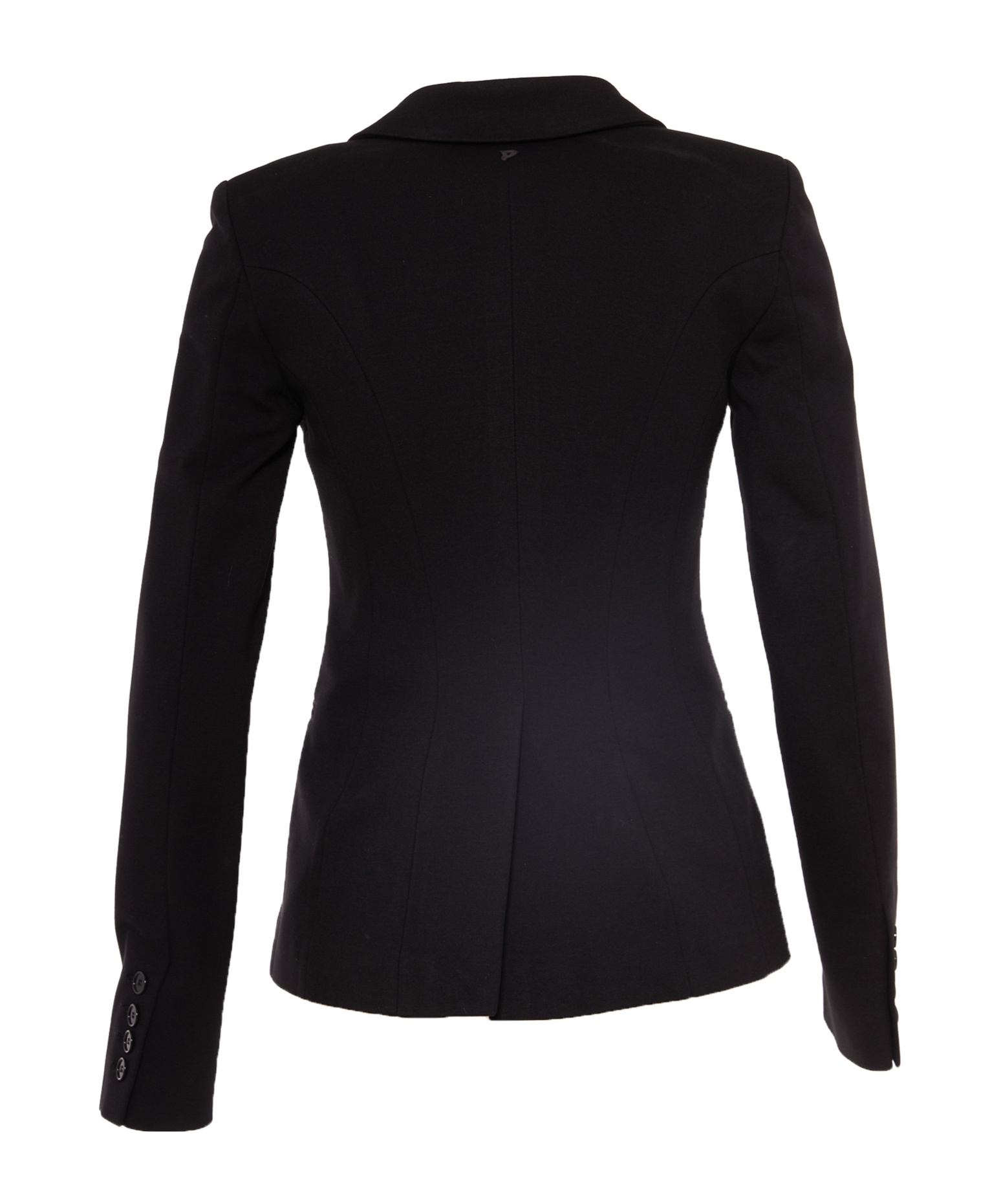 Dondup Long-sleeved Suit Coat In Black