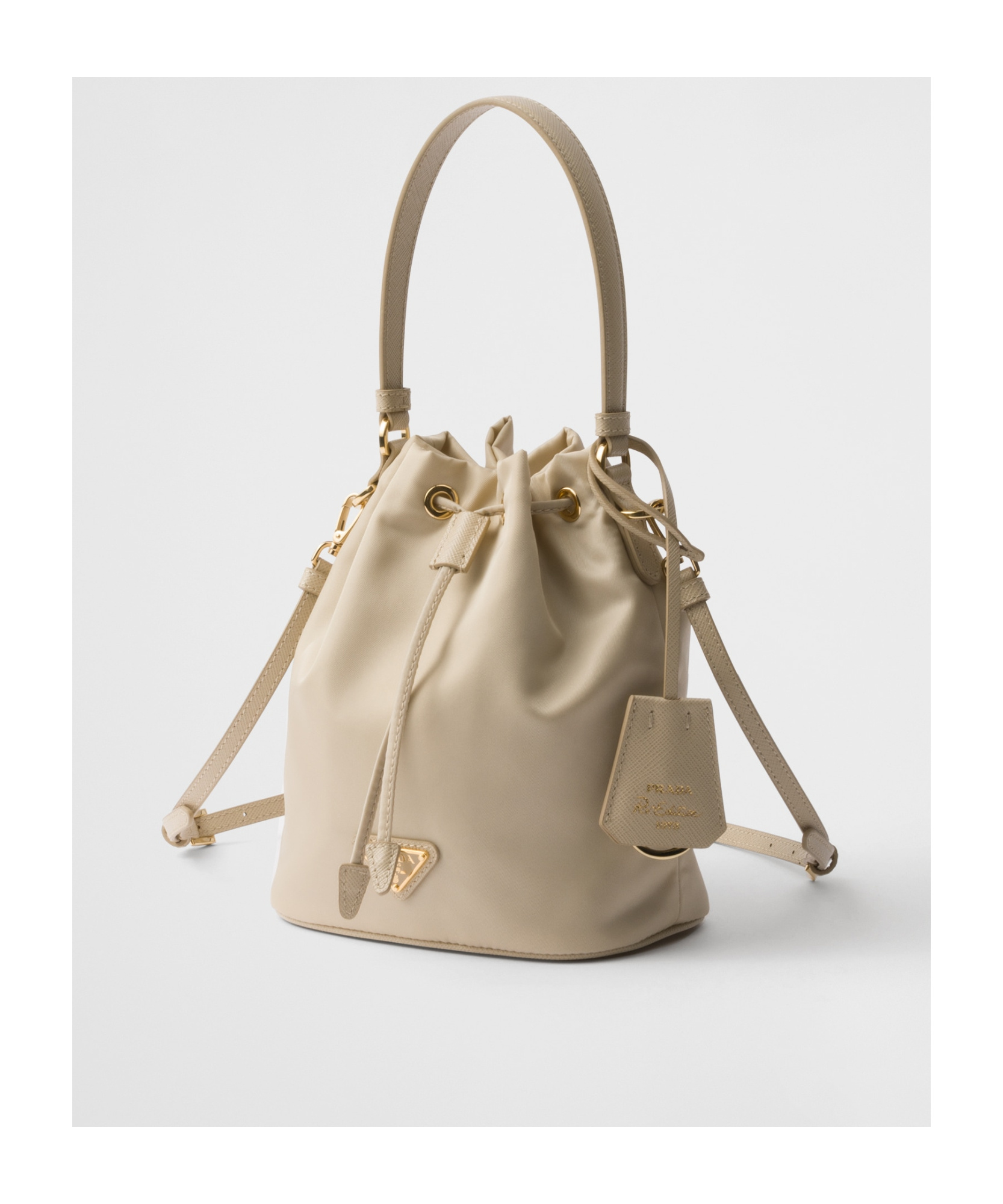 Prada Re-edition 1978 Mini Shoulder Bag In Desert Yellow