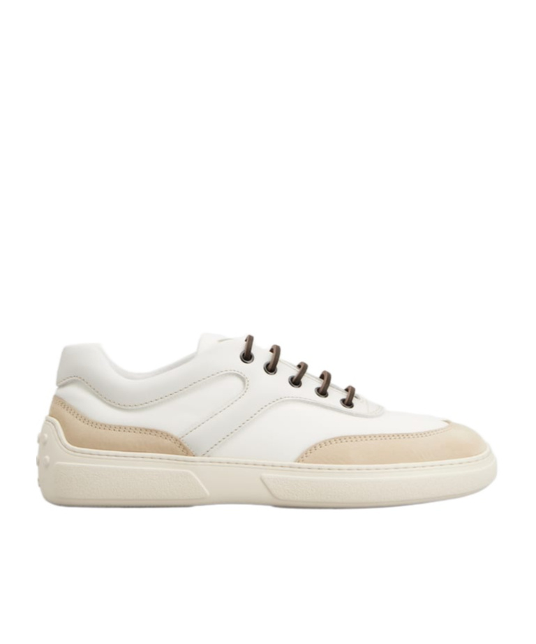 Tod's Round-head Sneakers In White