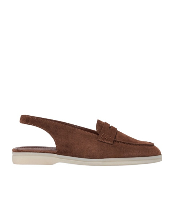 Scarosso Leila Loafers In Brown