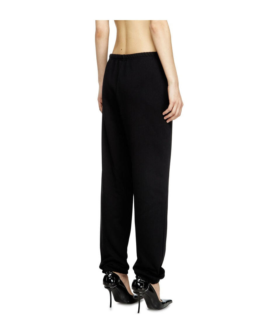 Diesel Straight Trousers With Elastic Waistband And Side Pockets