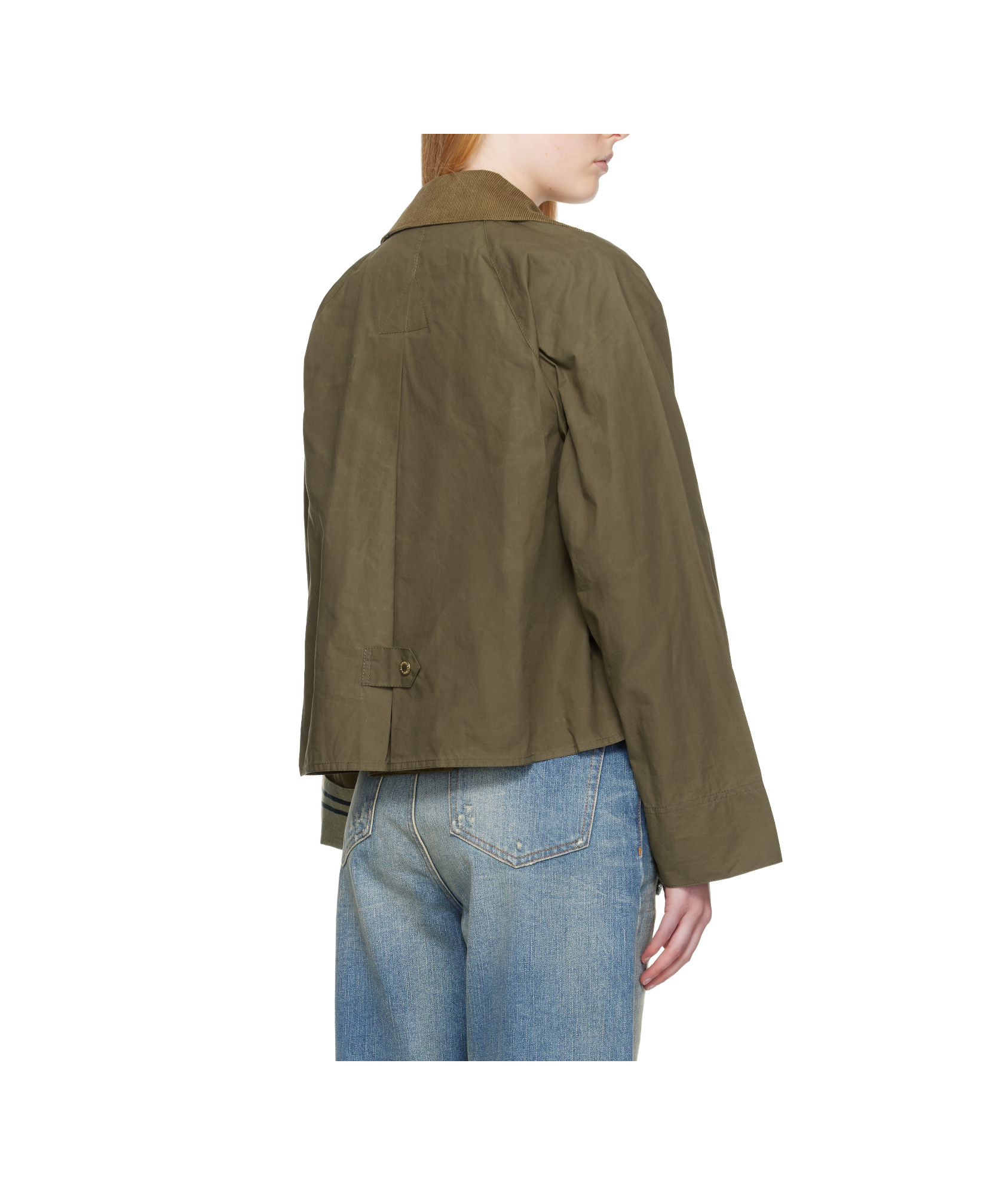 Barbour Catlin Showerproof Jacket In Green