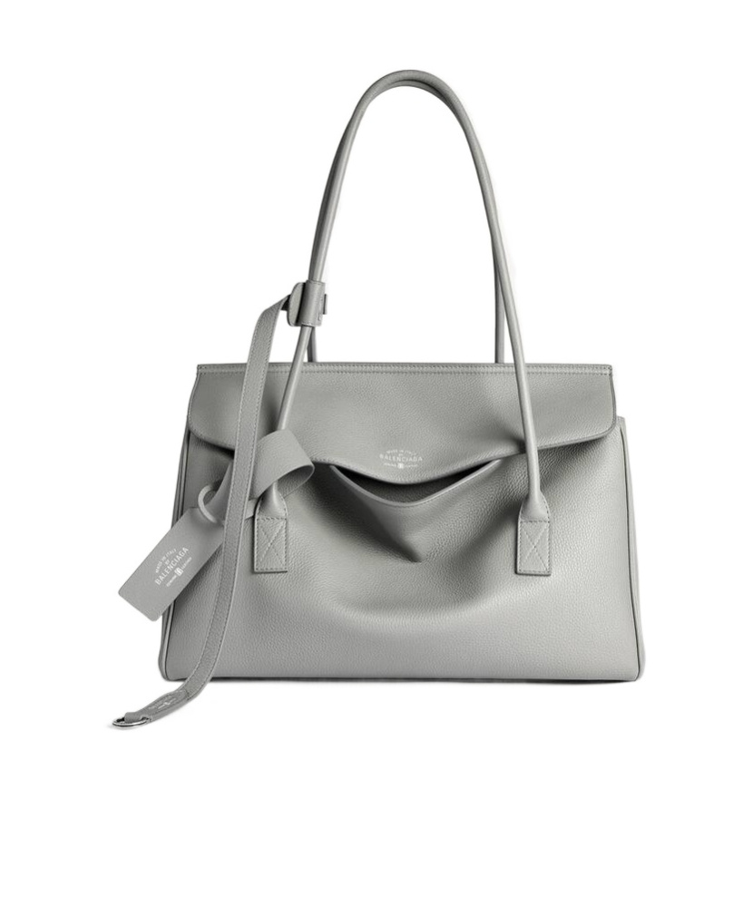 Balenciaga Women's Carrie Carry All Bag Small In  Grey In Gray