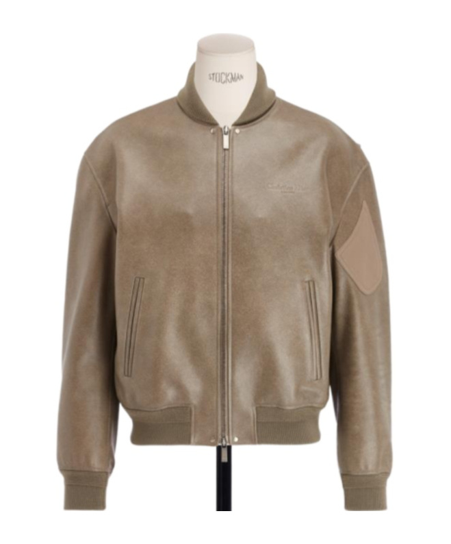 Dior Pilot Casual Jacket In Brown