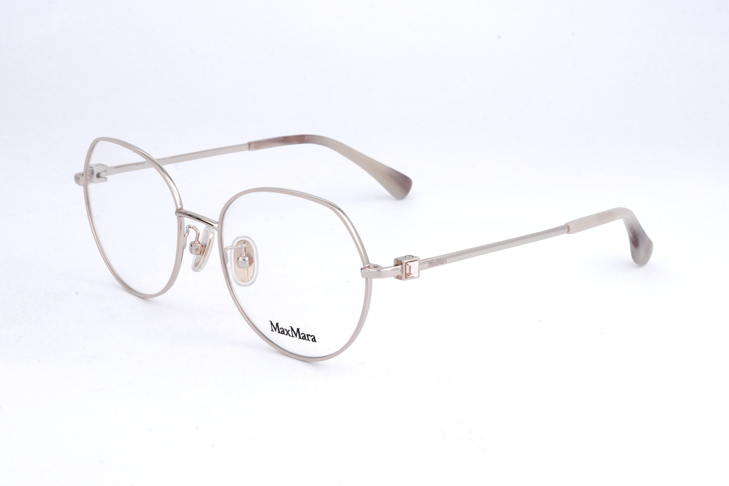 Max Mara Full-frame Plain Mirror In Metallic