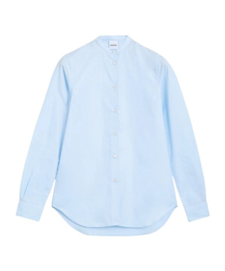 Aspesi Crew Neck Shirt In Blue