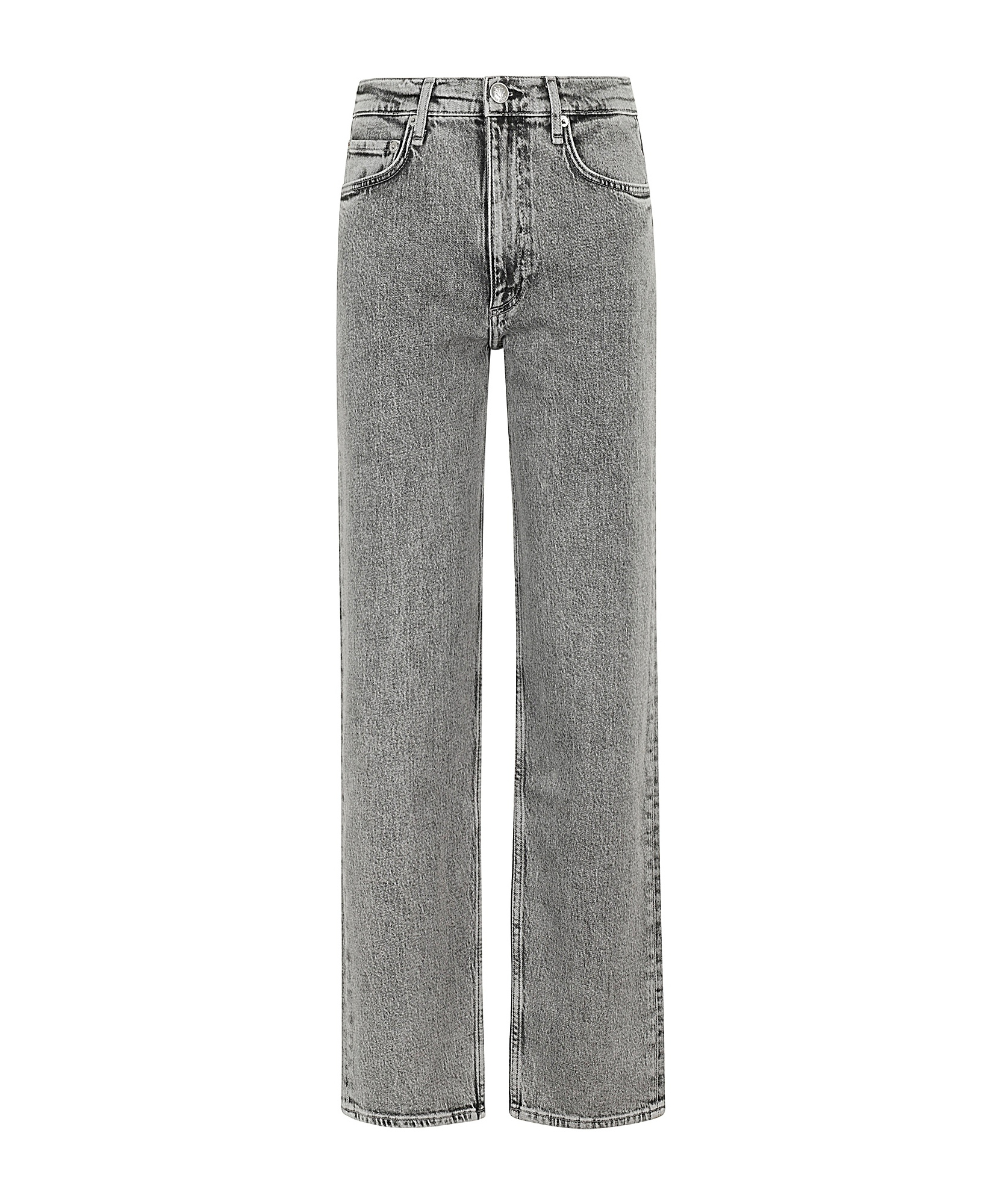 Rag & Bone Belt-loop Jeans In Gray