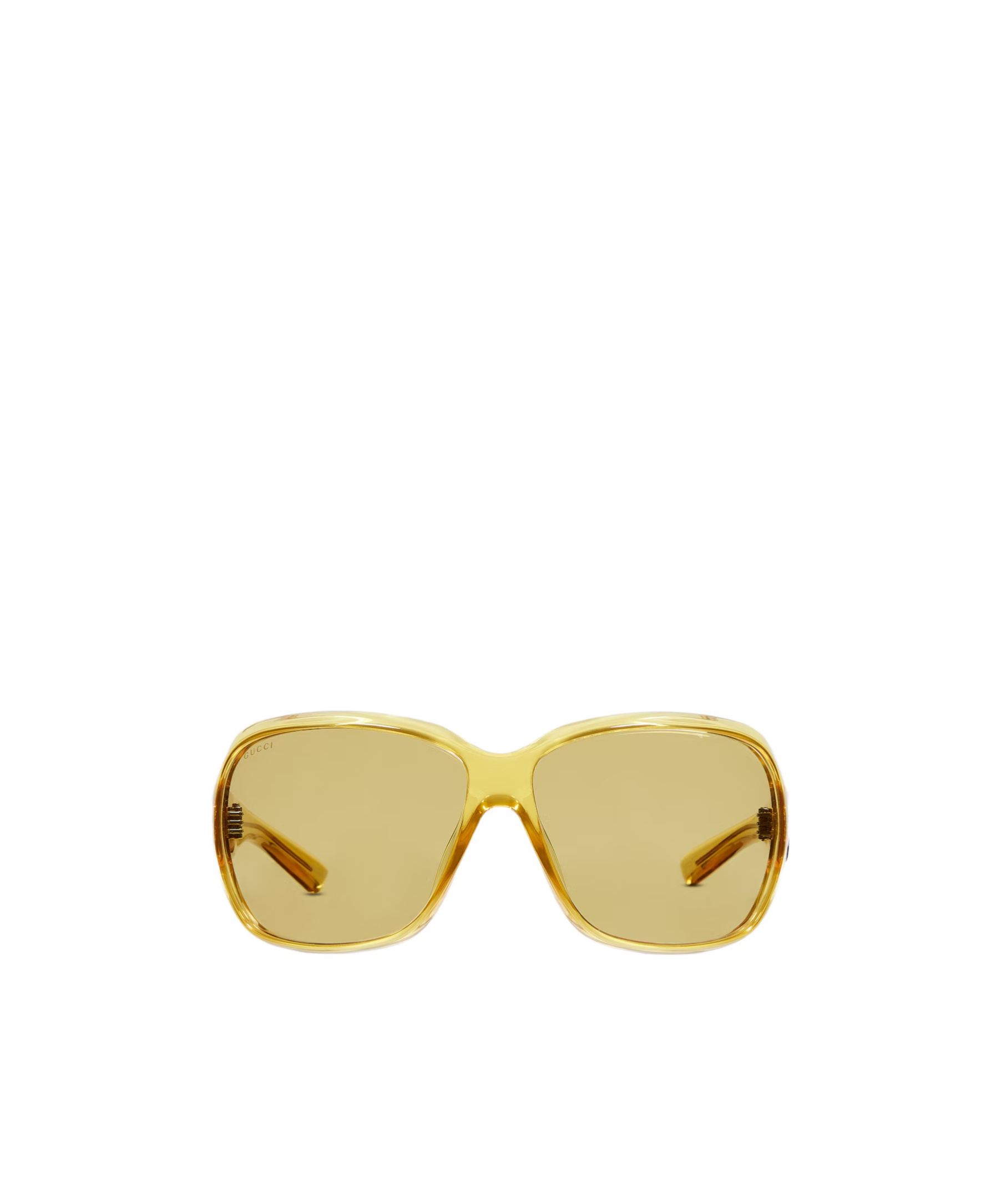 Gucci Square Frame Sunglasses In Green