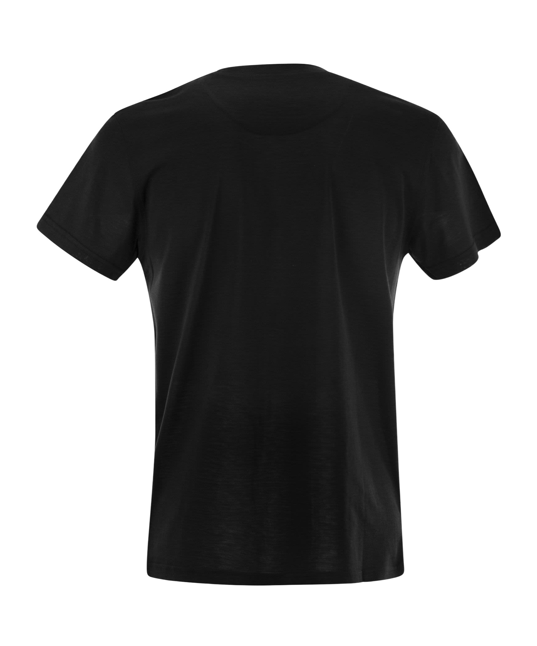 Pt Torino Plain Lightweight Crewneck T-shirt In Black