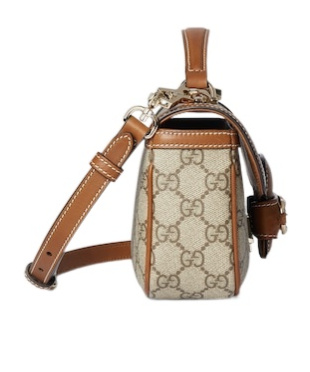 Gucci Horsebit 1955 Soft Small Top Handle Bag In Multi