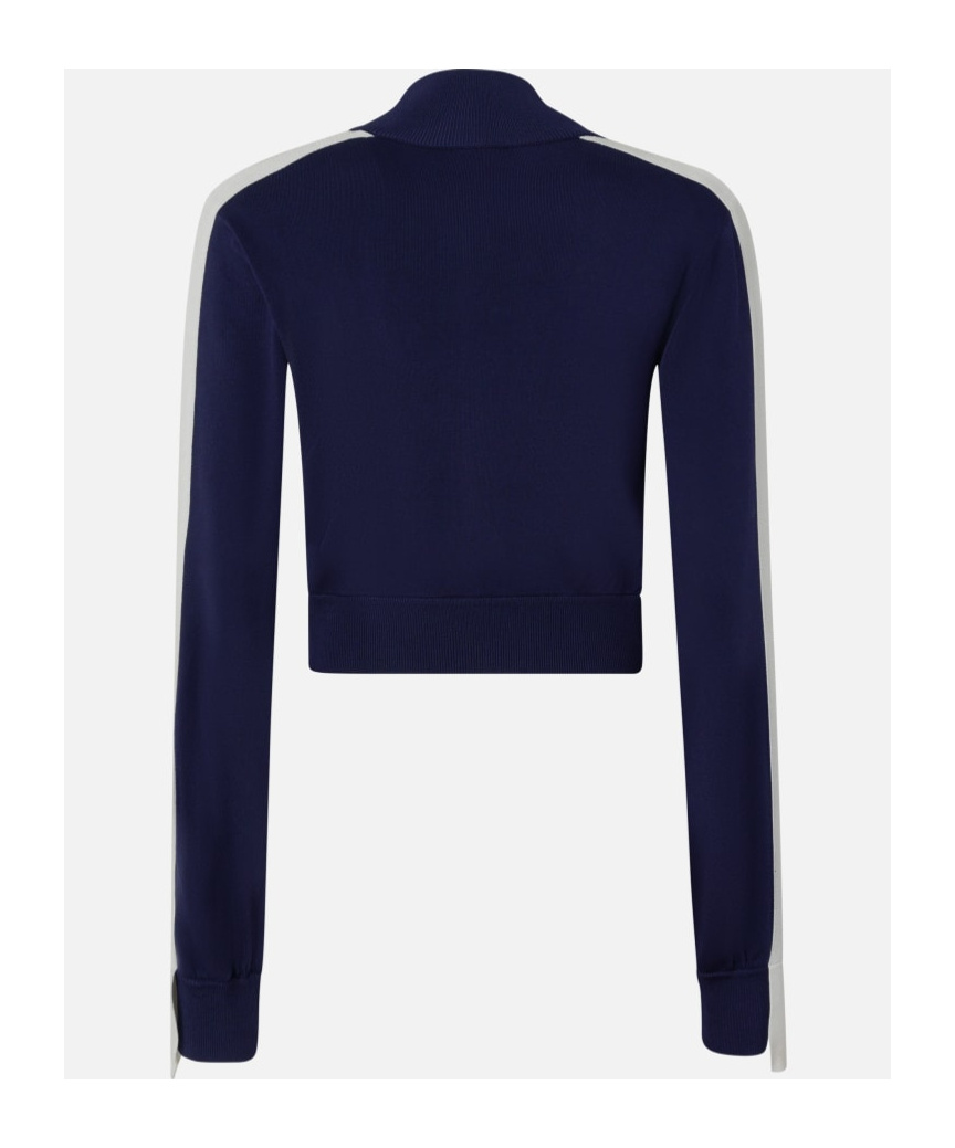 PINKO EMBOSSED-LOGO SWEATSHIRT