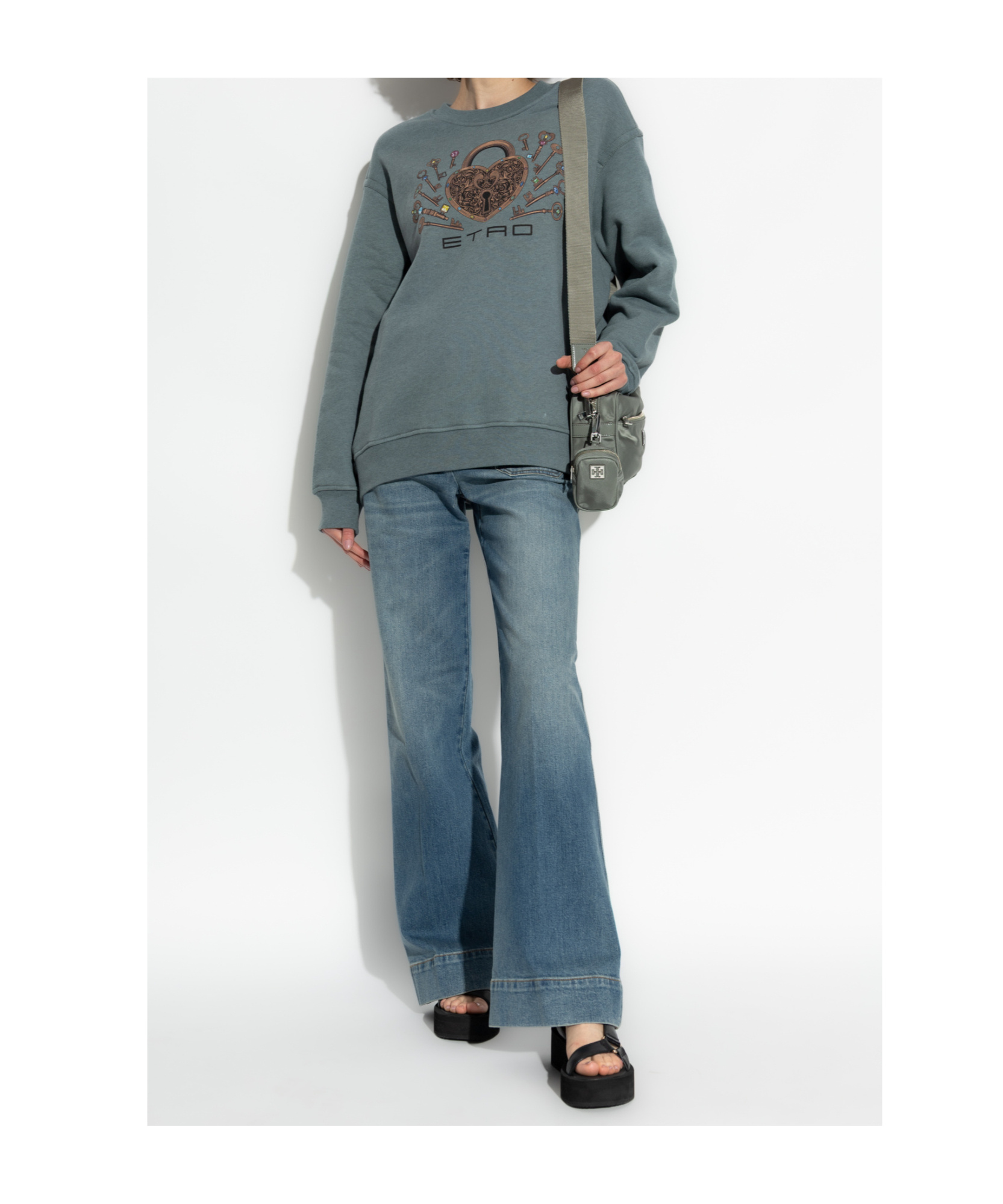 Etro Padlock Graphic Sweatshirt