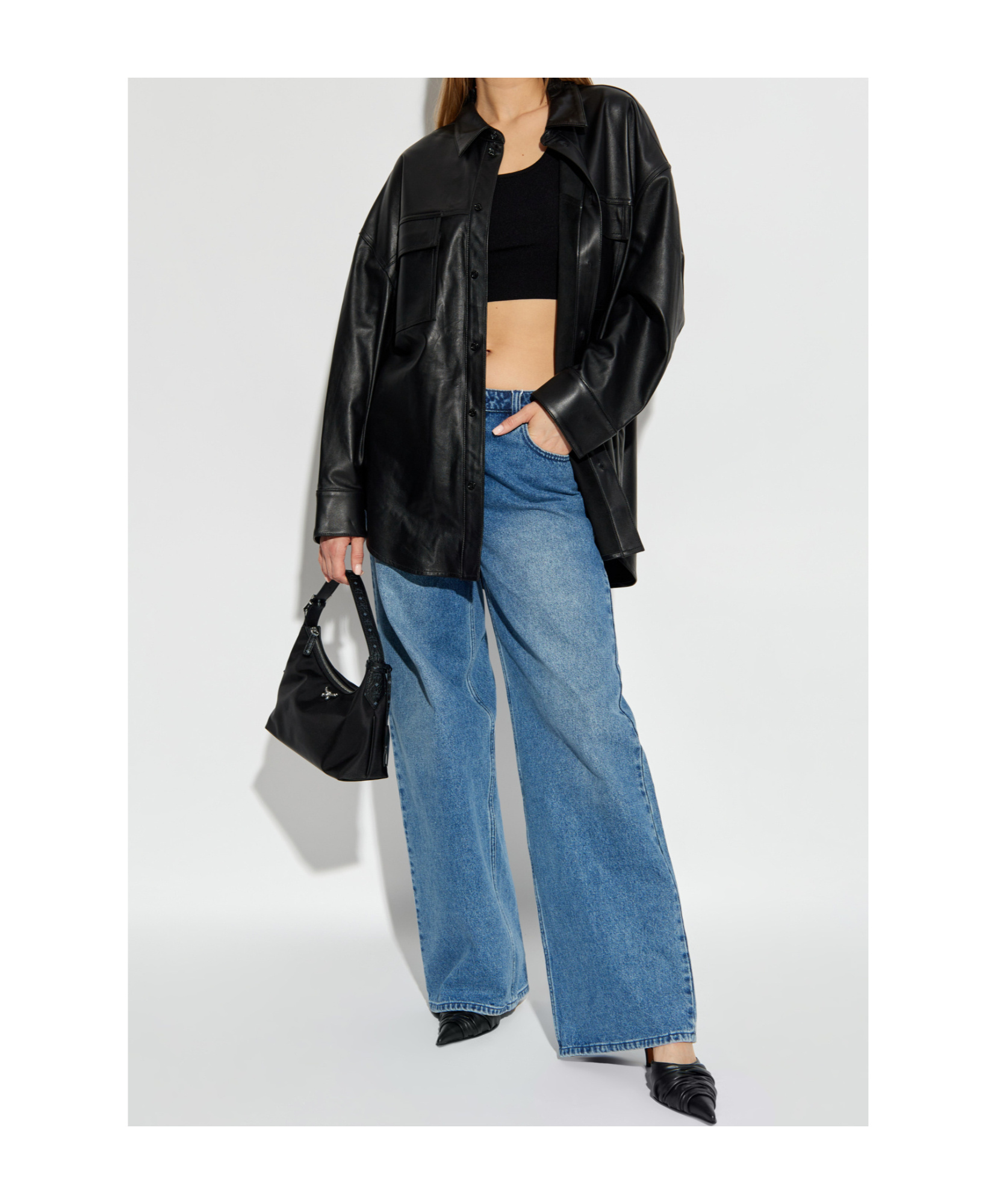 Michael Kors Belt-loop Jeans In Blue