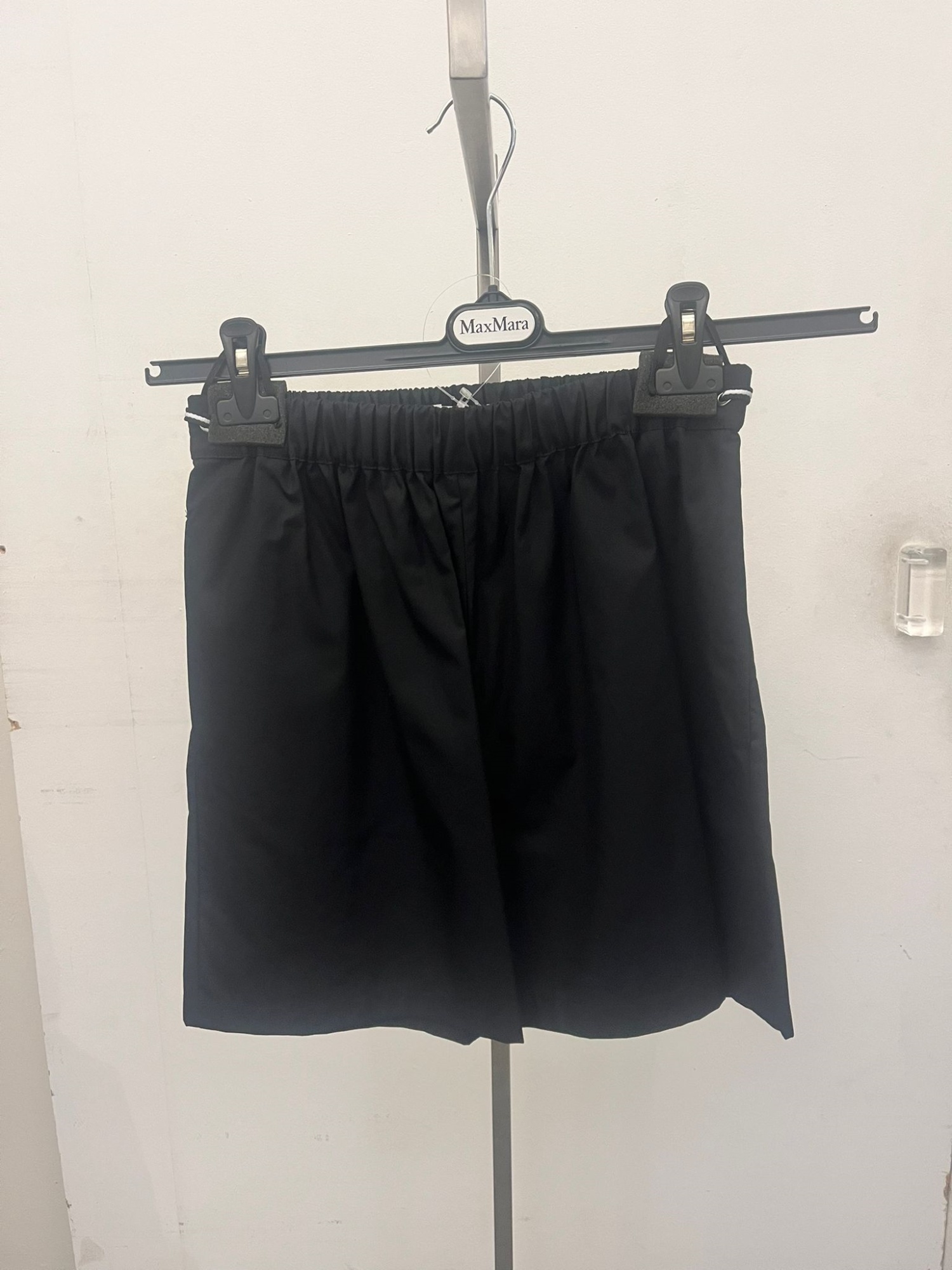 Shop Max Mara Haway High Waist Shorts In Black
