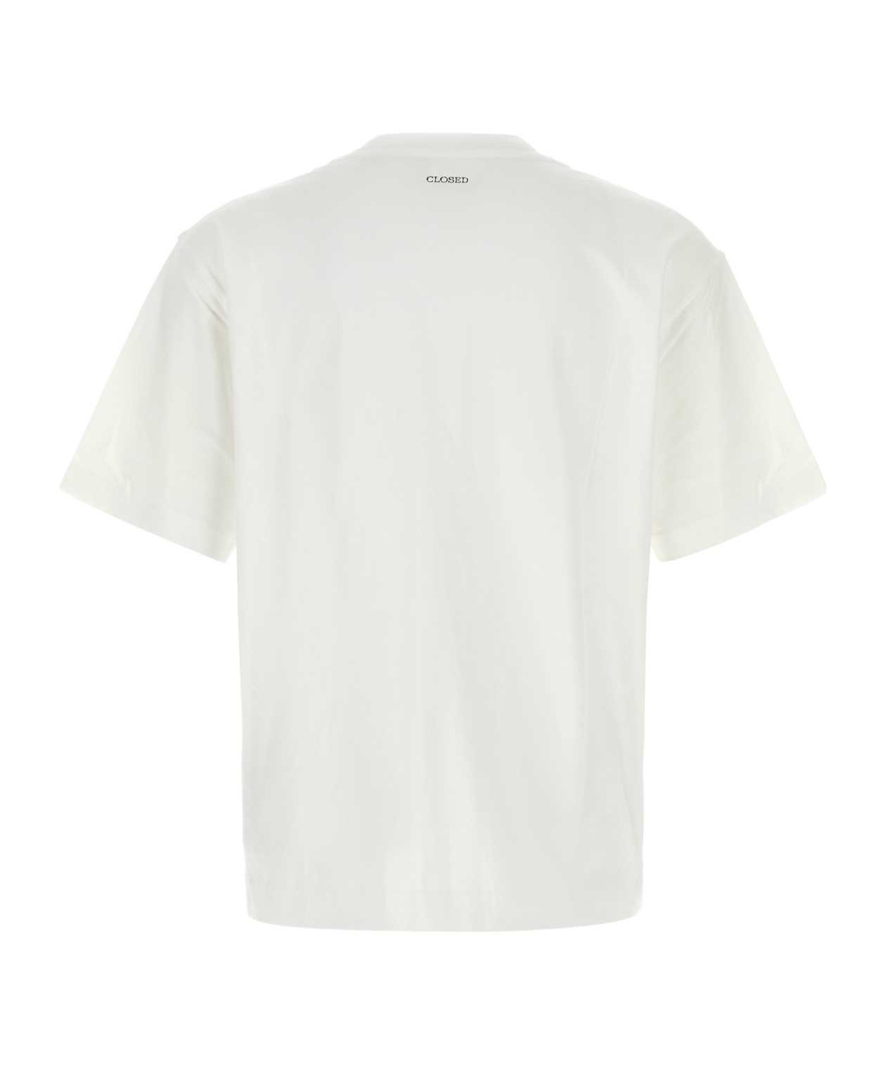 Closed Printed T-shirt In White