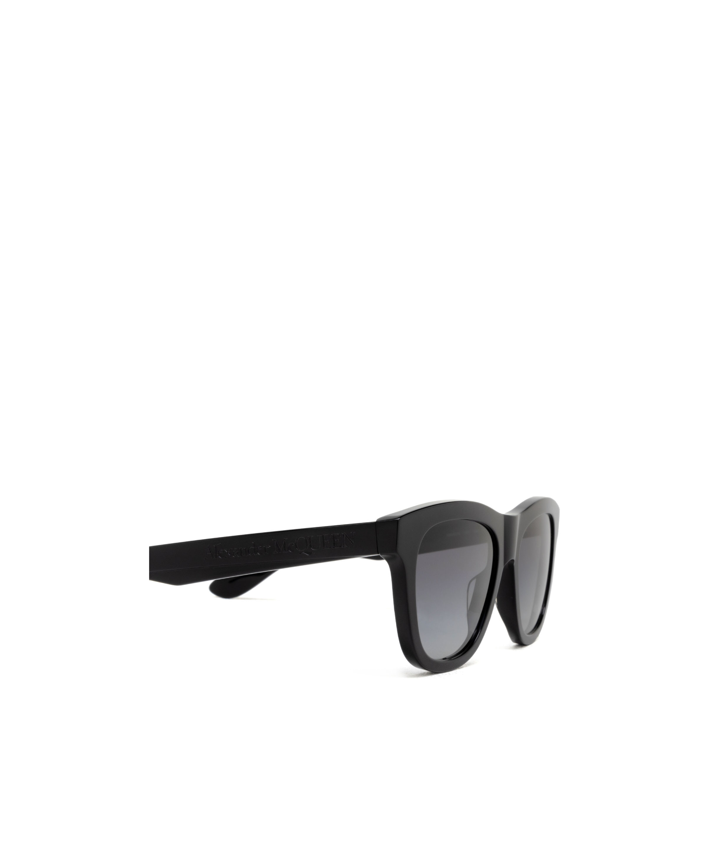 Alexander Mcqueen Eyewear Square Frame Sunglasses In Gray