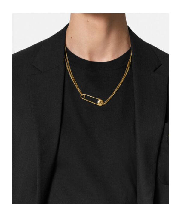 Versace Logo-engraved Necklace