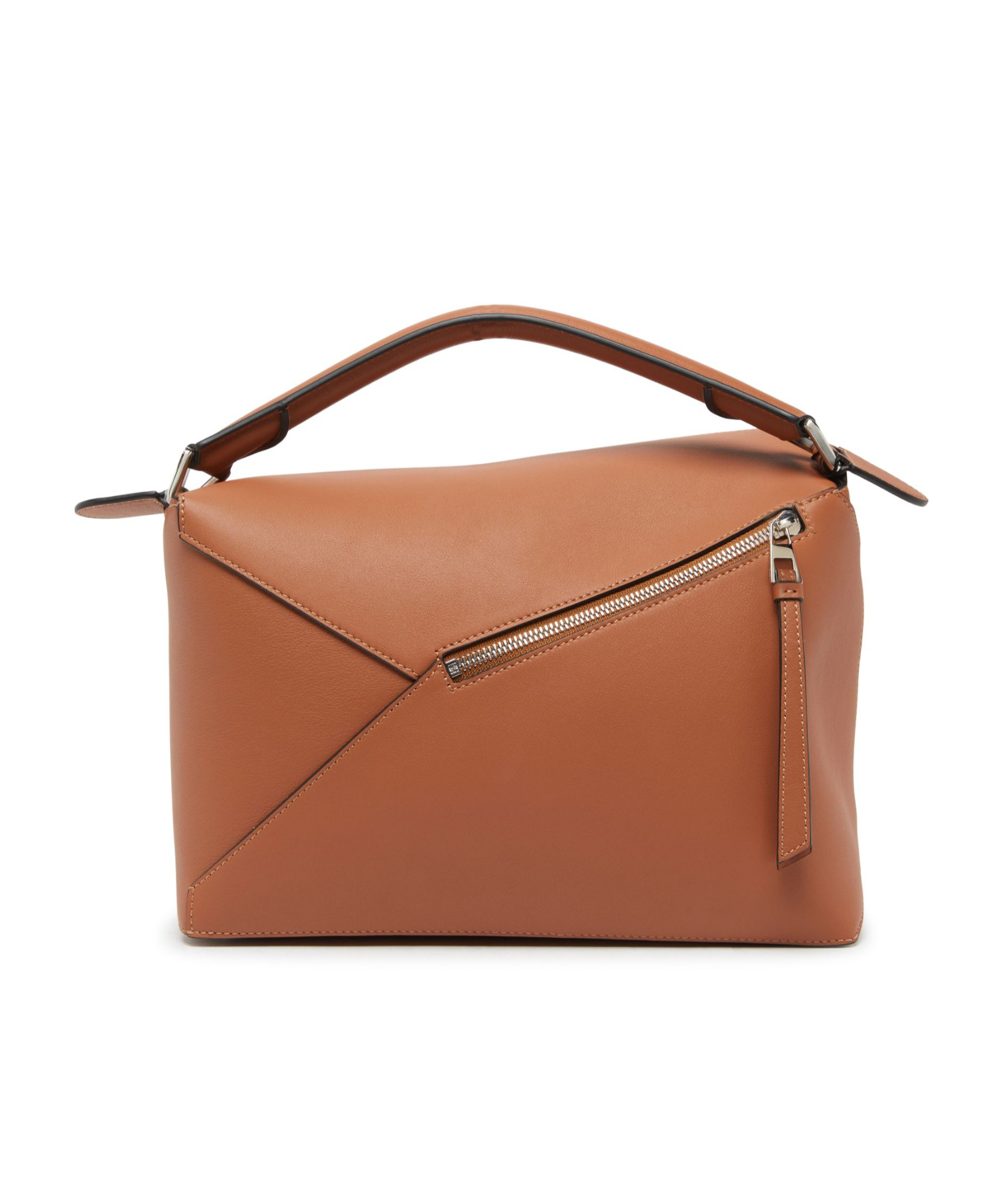 Loewe Puzzle Edge Shoulder Bag In Tan