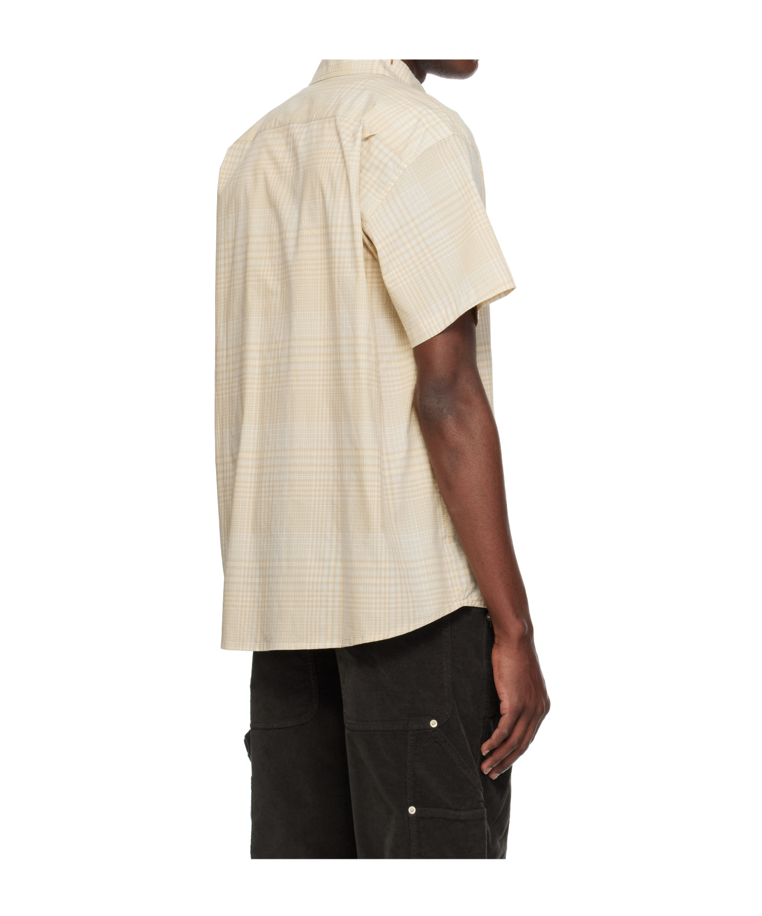 Gimaguas Beige Jake Short Sleeve Shirt In Nude