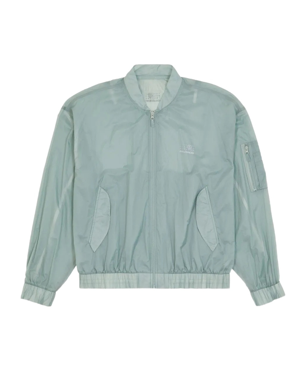 Mm6 Maison Margiela Numeric Graphic Jacket Elasticated Waist
