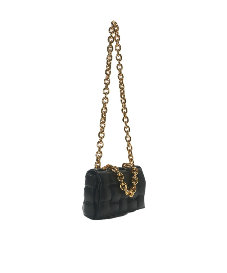 Bottega Veneta Knitted Cross-body Bag In Multicolor