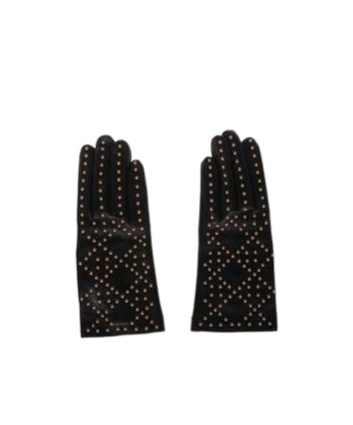 Dior Five Finger Gloves In Black