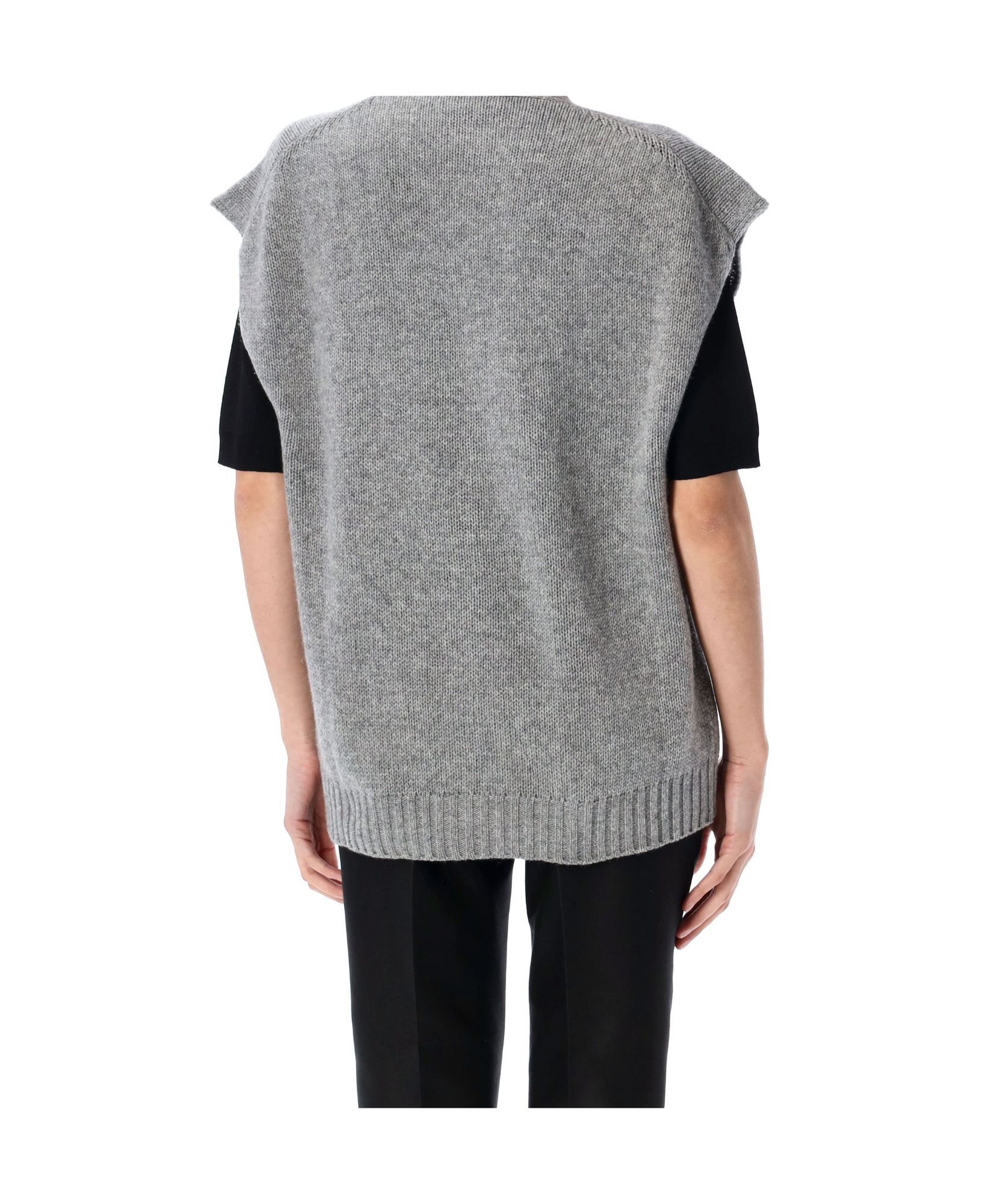 Fabiana Filippi Knitwear V-neck Sleeveless Cardigan