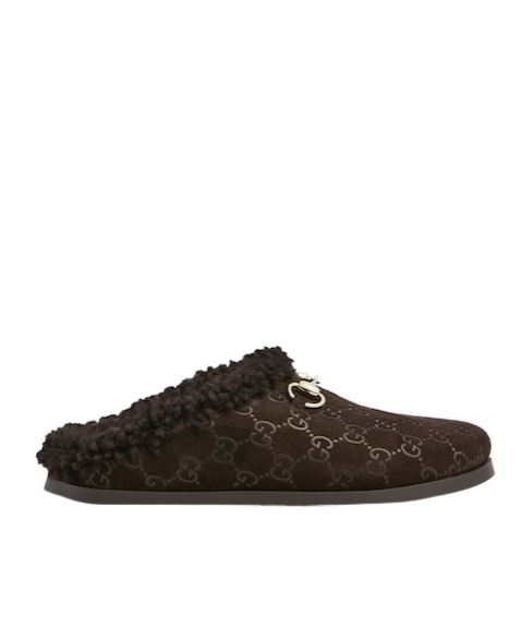 Gucci Damen-mules Mit Horsebit In Brown