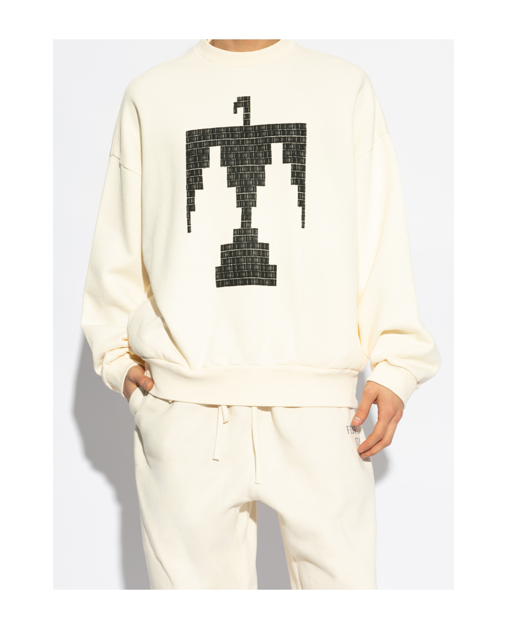 Fear Of God Thunderbird Sweatshirt In Neutral