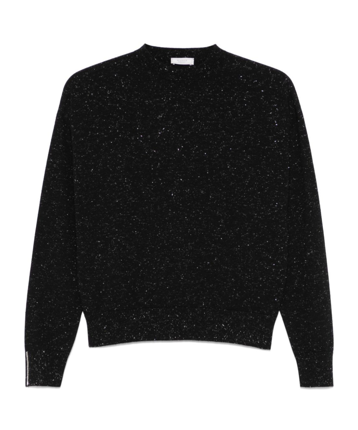 Peserico Lurex-detail Sweater In Black