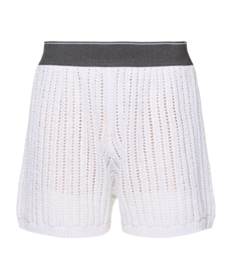 Brunello Cucinelli Elastic Waist Shorts