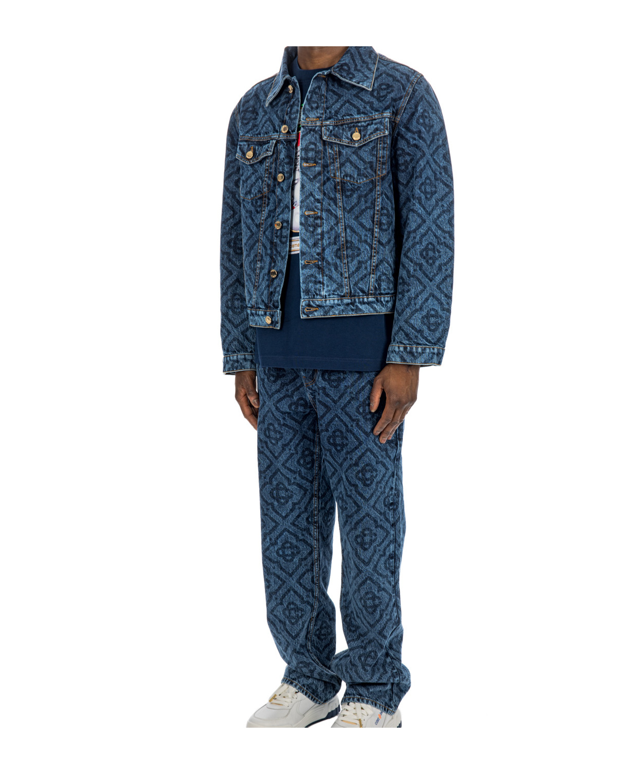 Casablanca Belt-loop Jeans In Blue