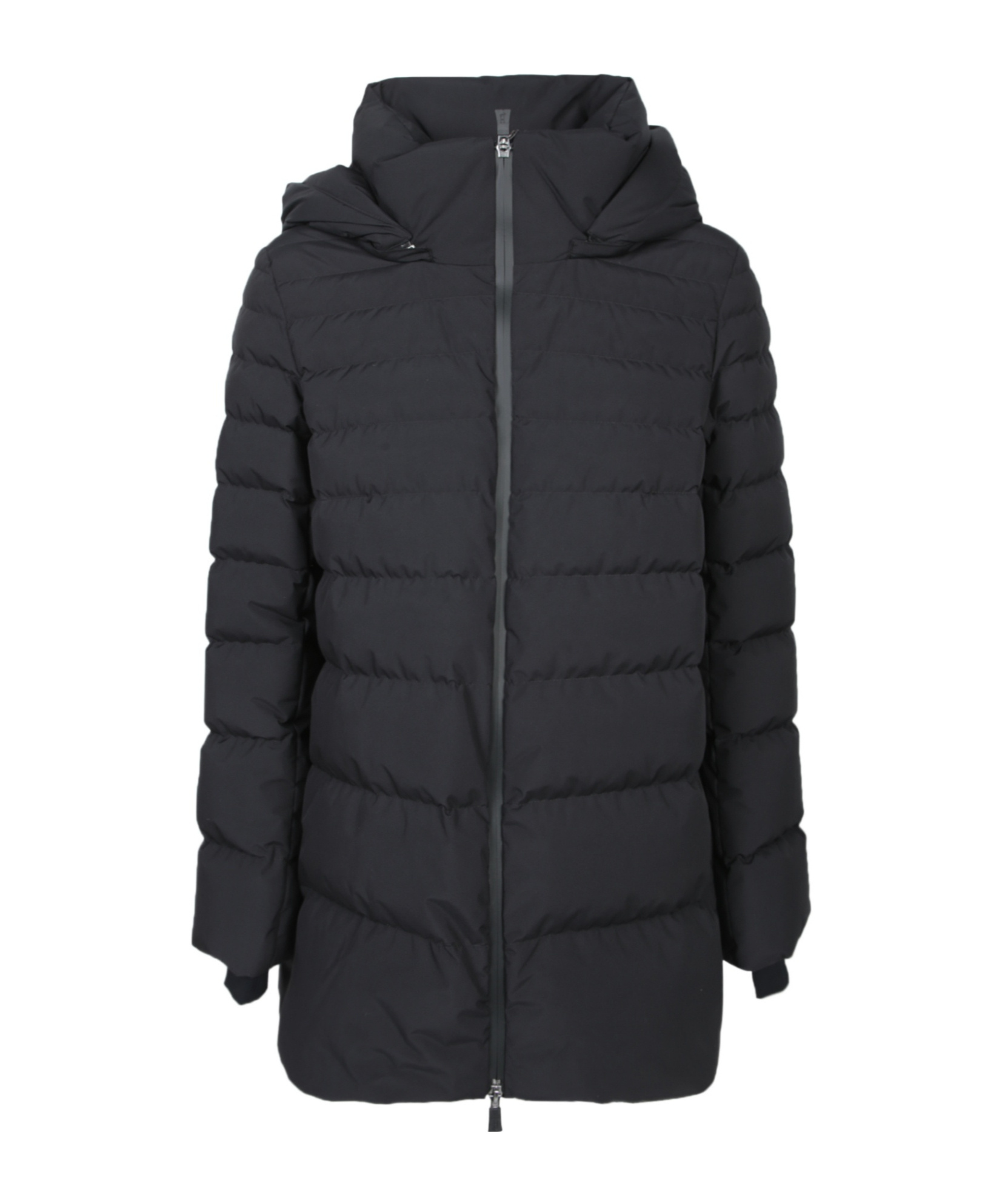 Herno Detachable-hood Padded Coat In Multi