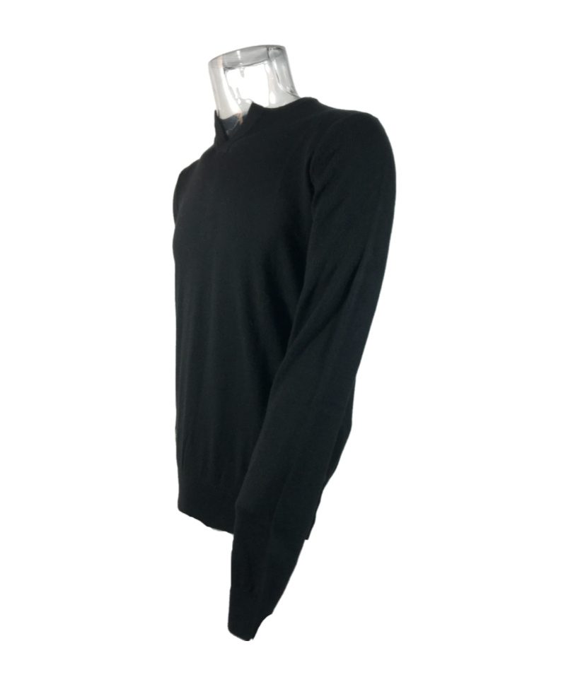 ARMANI JEANS LONG-SLEEVED CONTRASTING SWEATER