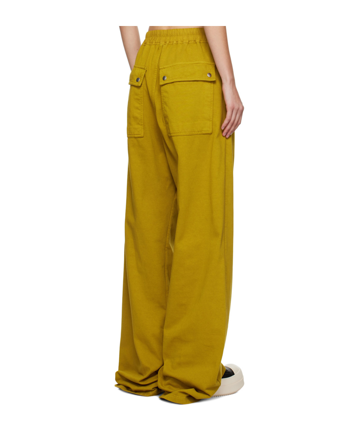 Rick Owens Drkshdw Drawstring Sweatpants In Brown