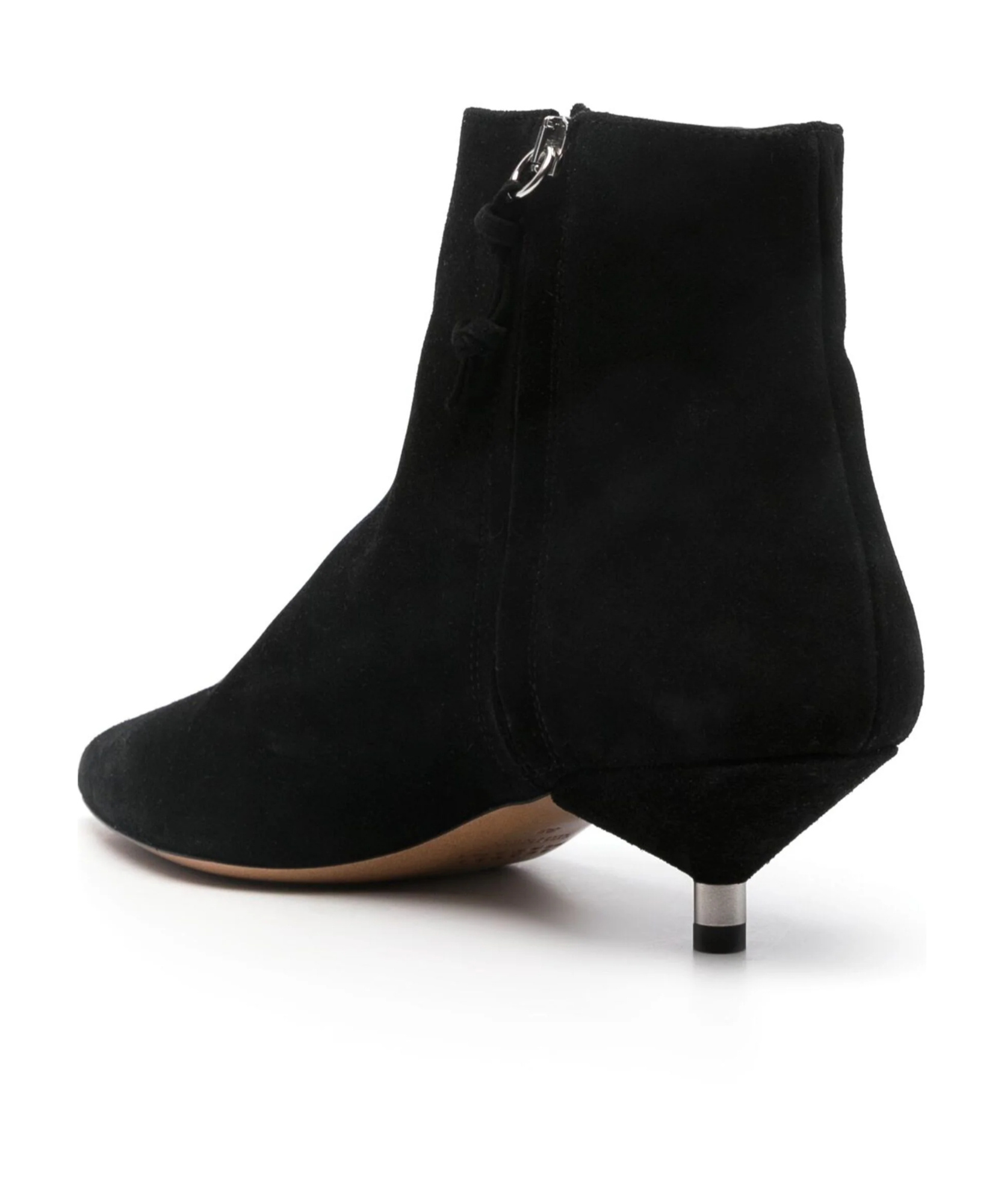 Isabel Marant 45 Suede Ankle Boots In Black
