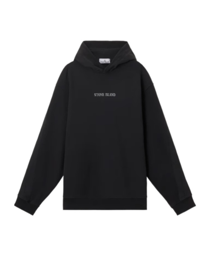 STONE ISLAND EXTRA-SIZE HOODED SWEATSHIRT 