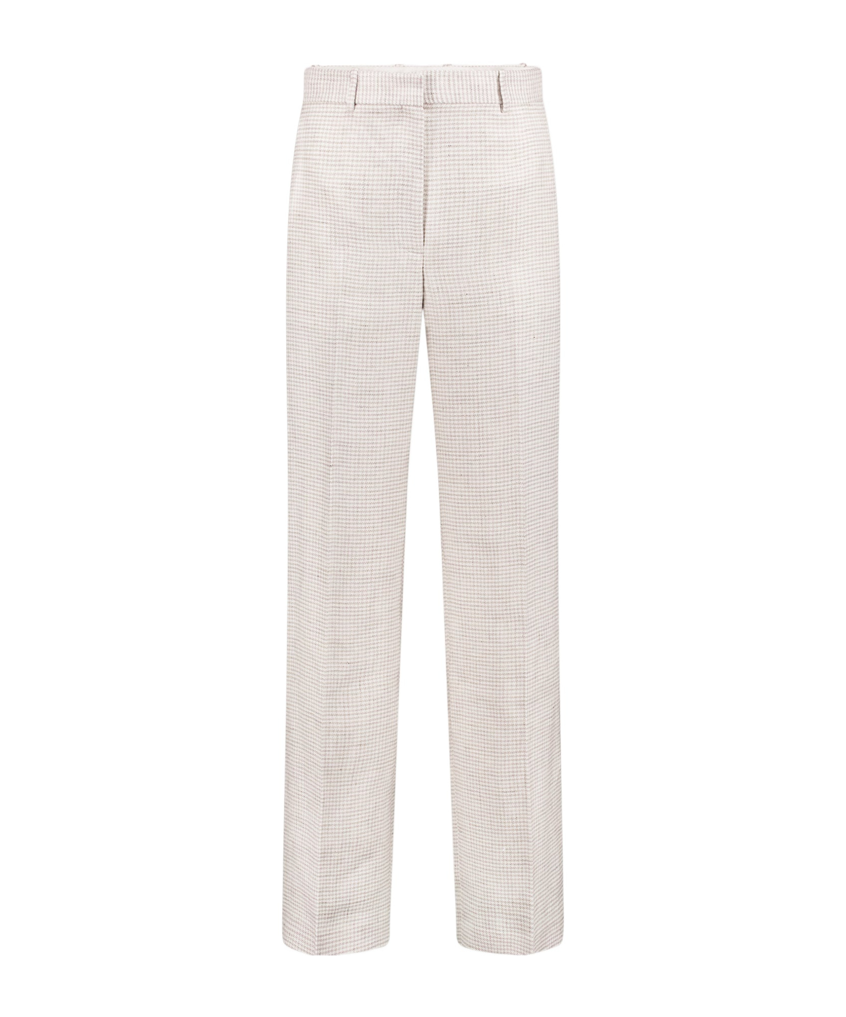 Theory Belt-loop Casual Pants In White