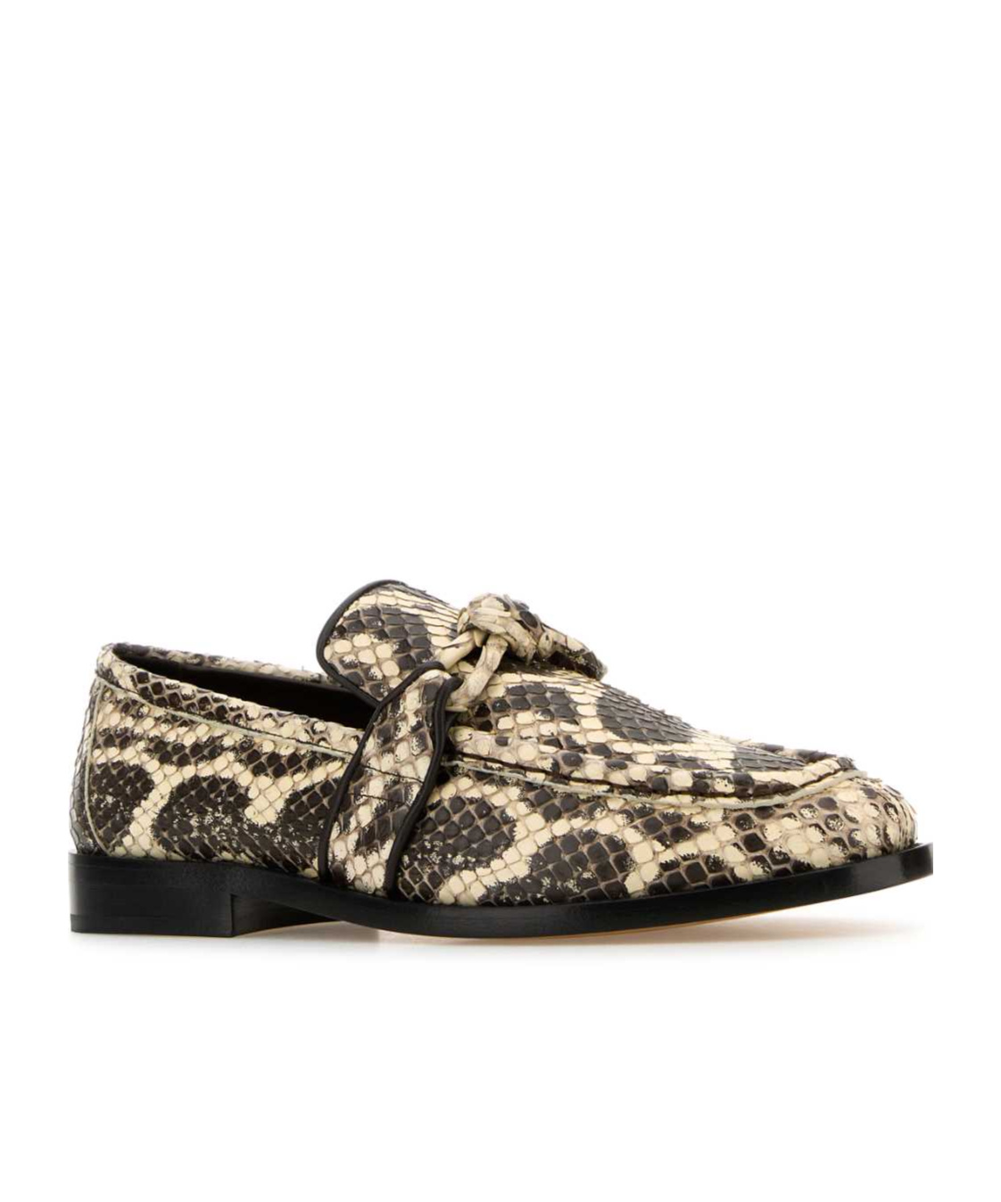 Bottega Veneta Mocassini Astaire In Pelle Multicolor Donna In Black