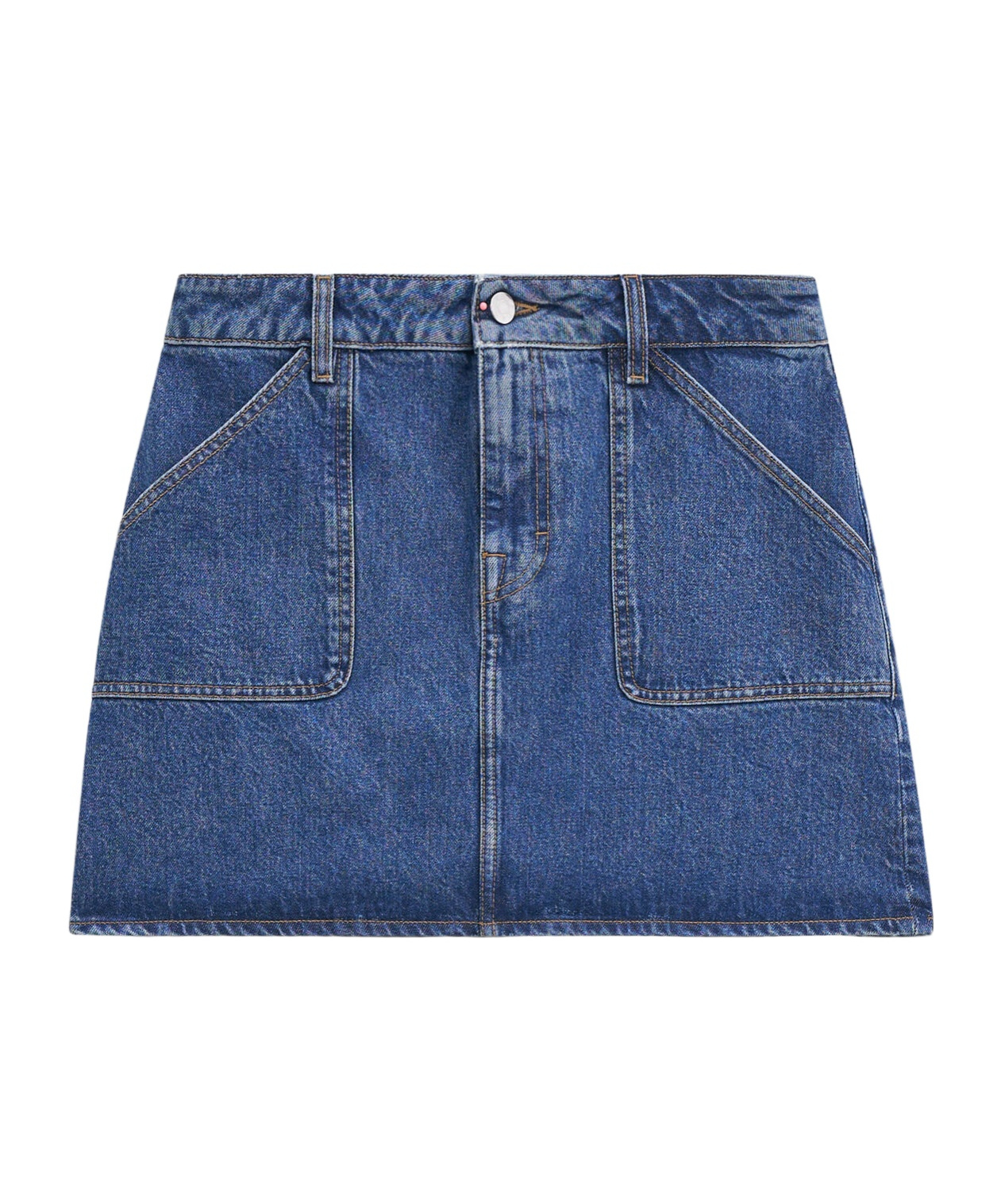 Filippa K Denim Mini Skirt In Blue