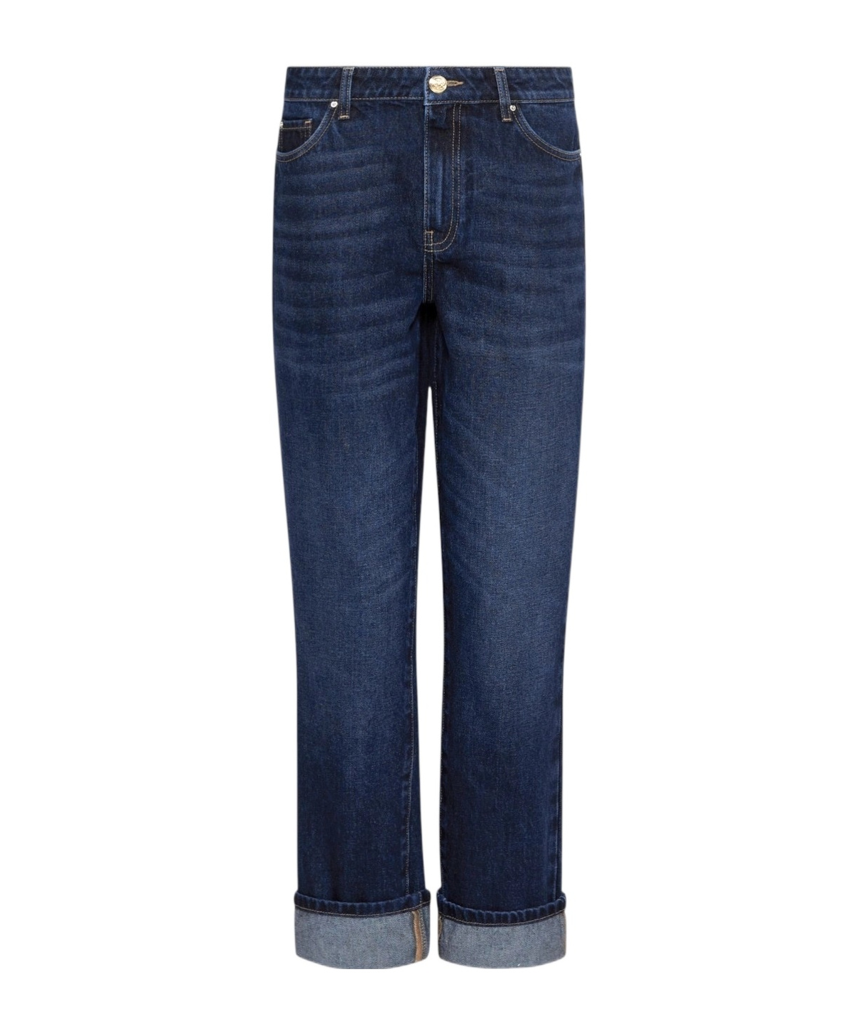 Marella Belt-tethered Jeans In Blue