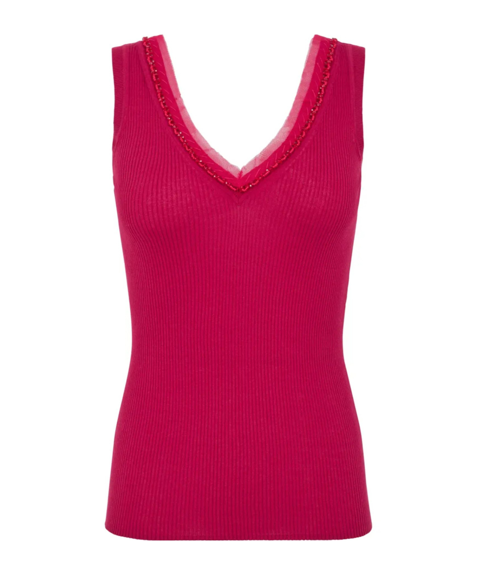 P.a.r.o.s.h Ribbed Tank Top