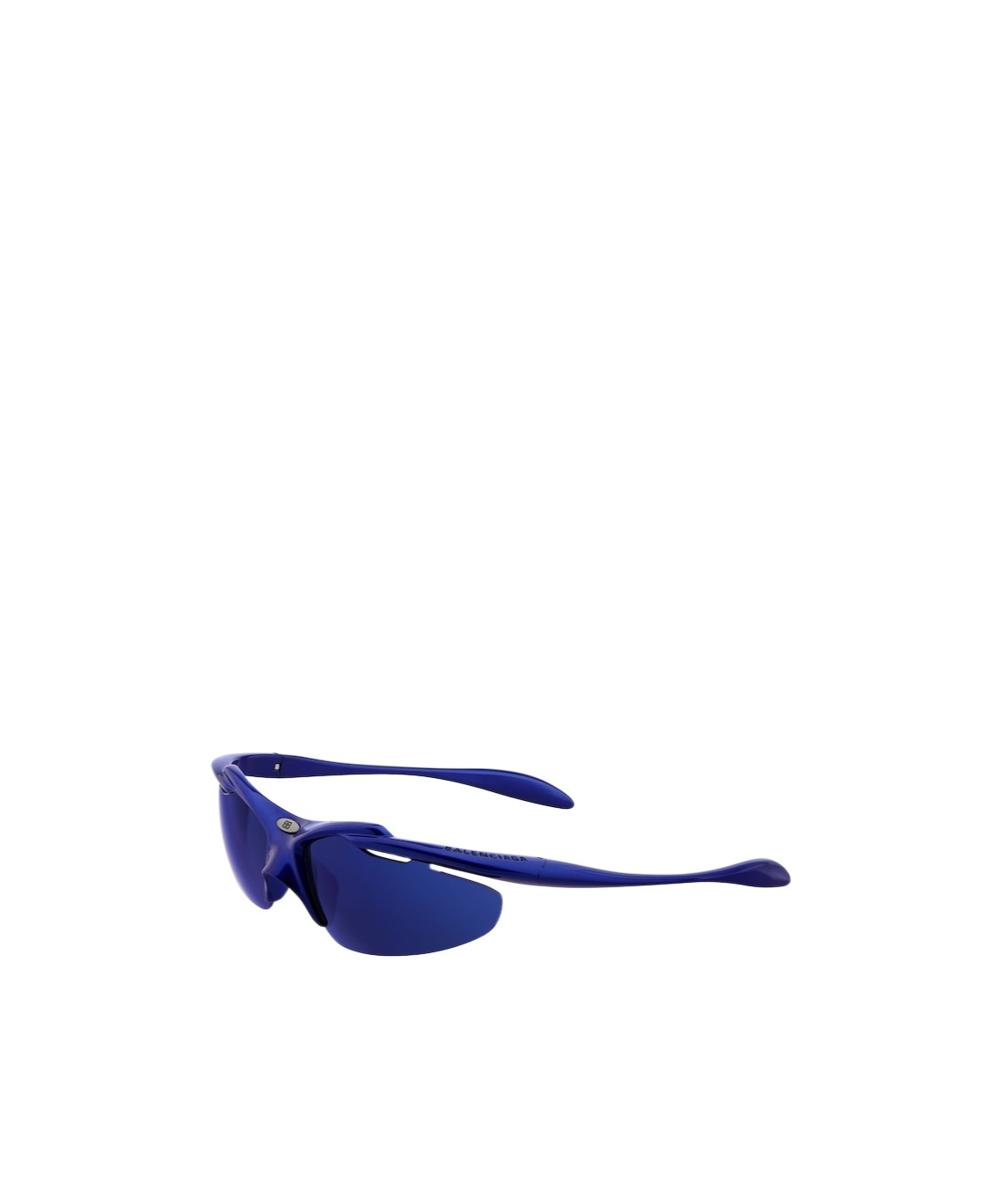 Balenciaga Turbo D-frame Sunglasses In Blue In Blue
