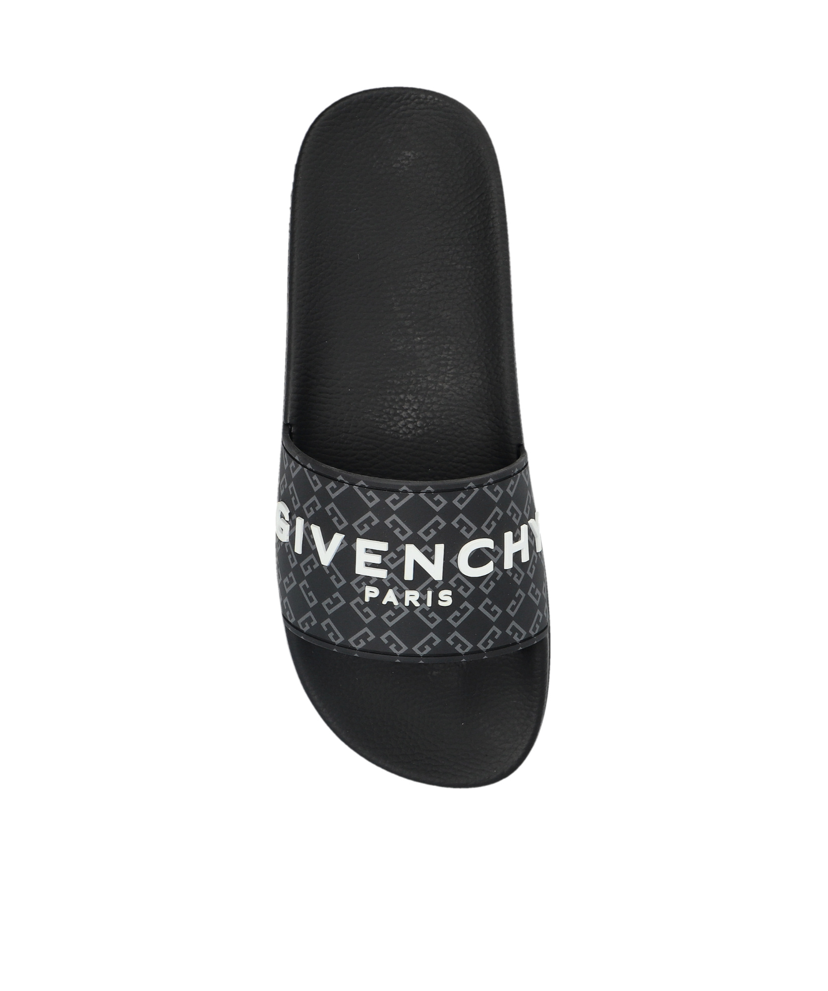 Givenchy Sandalo Slide Con Logo In Black